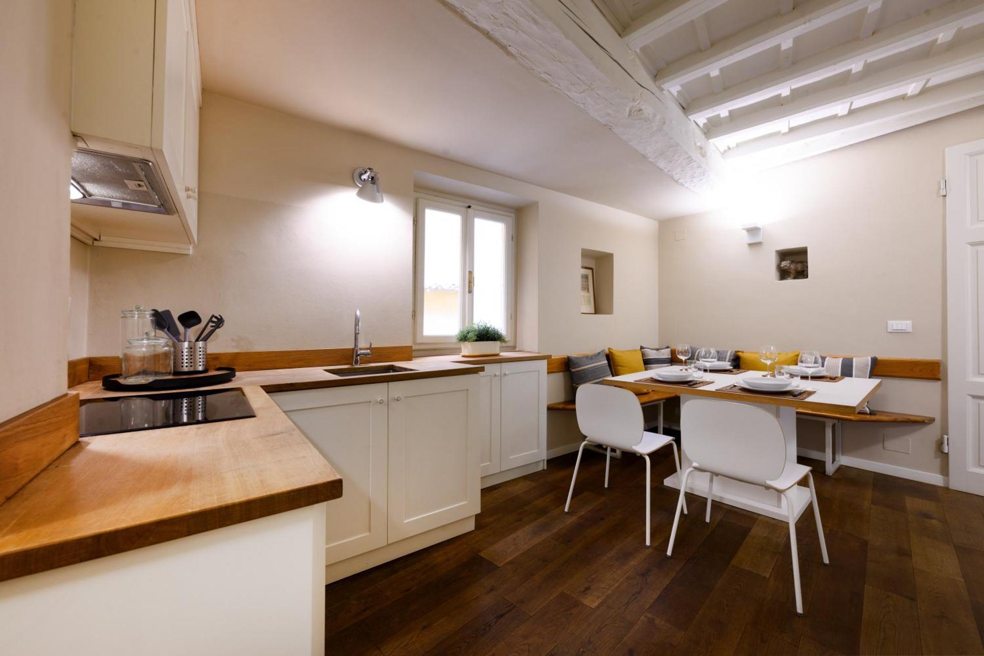 Santa Croce Charming Apartment Florenz Exterior foto