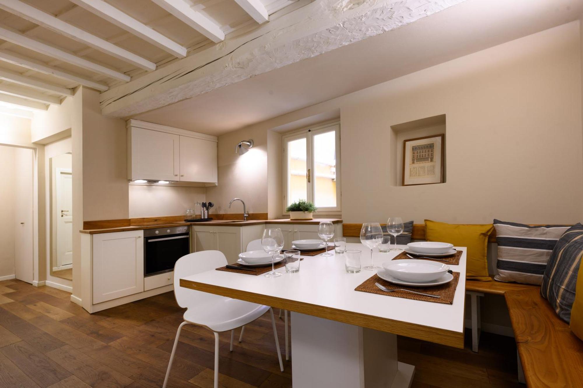 Santa Croce Charming Apartment Florenz Exterior foto